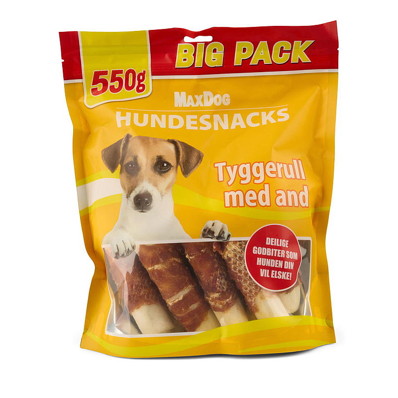 MaxDog Tyggerull 550 g MaxDog