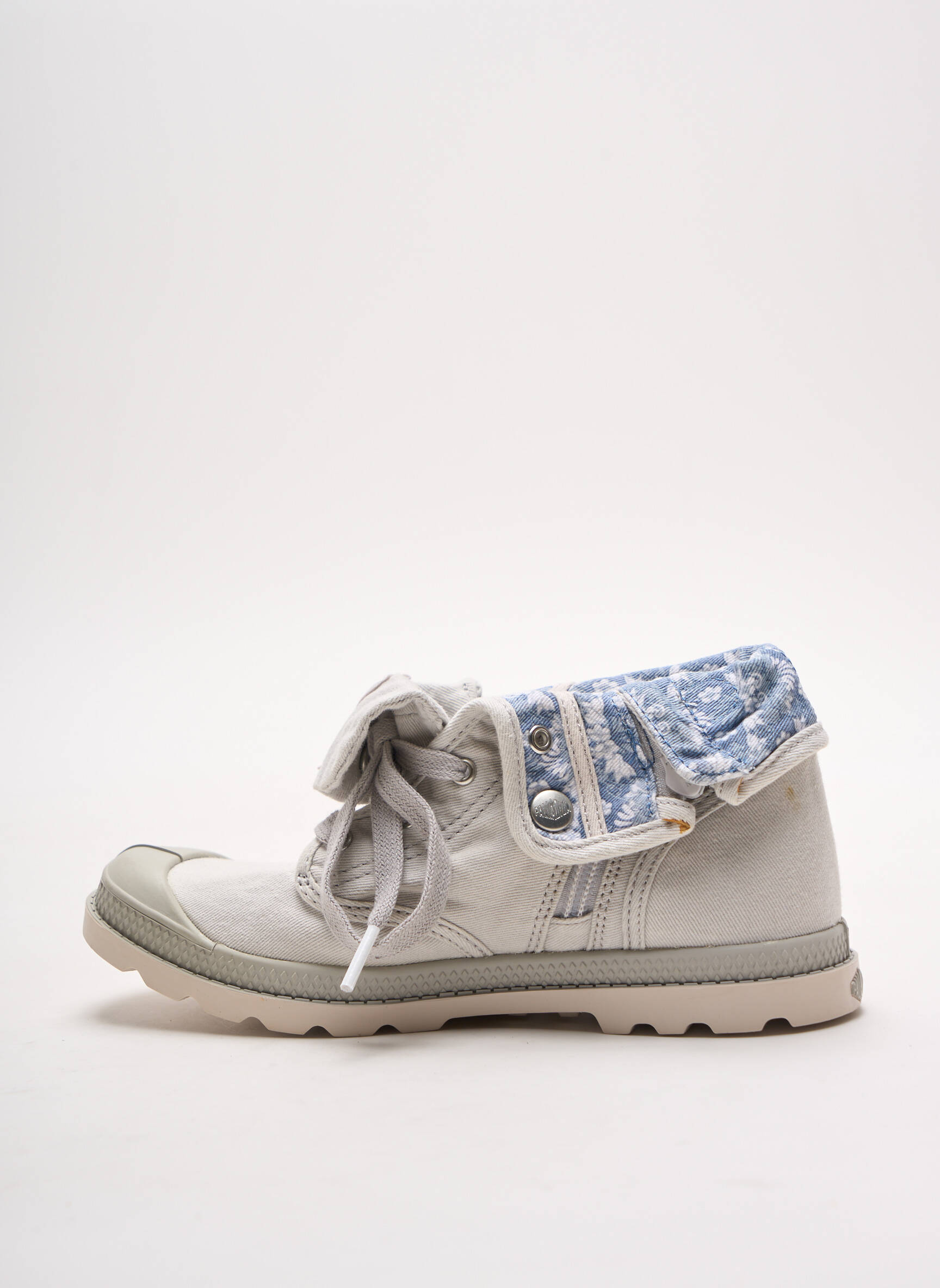 Palladium Baskets Fille couleur bleu