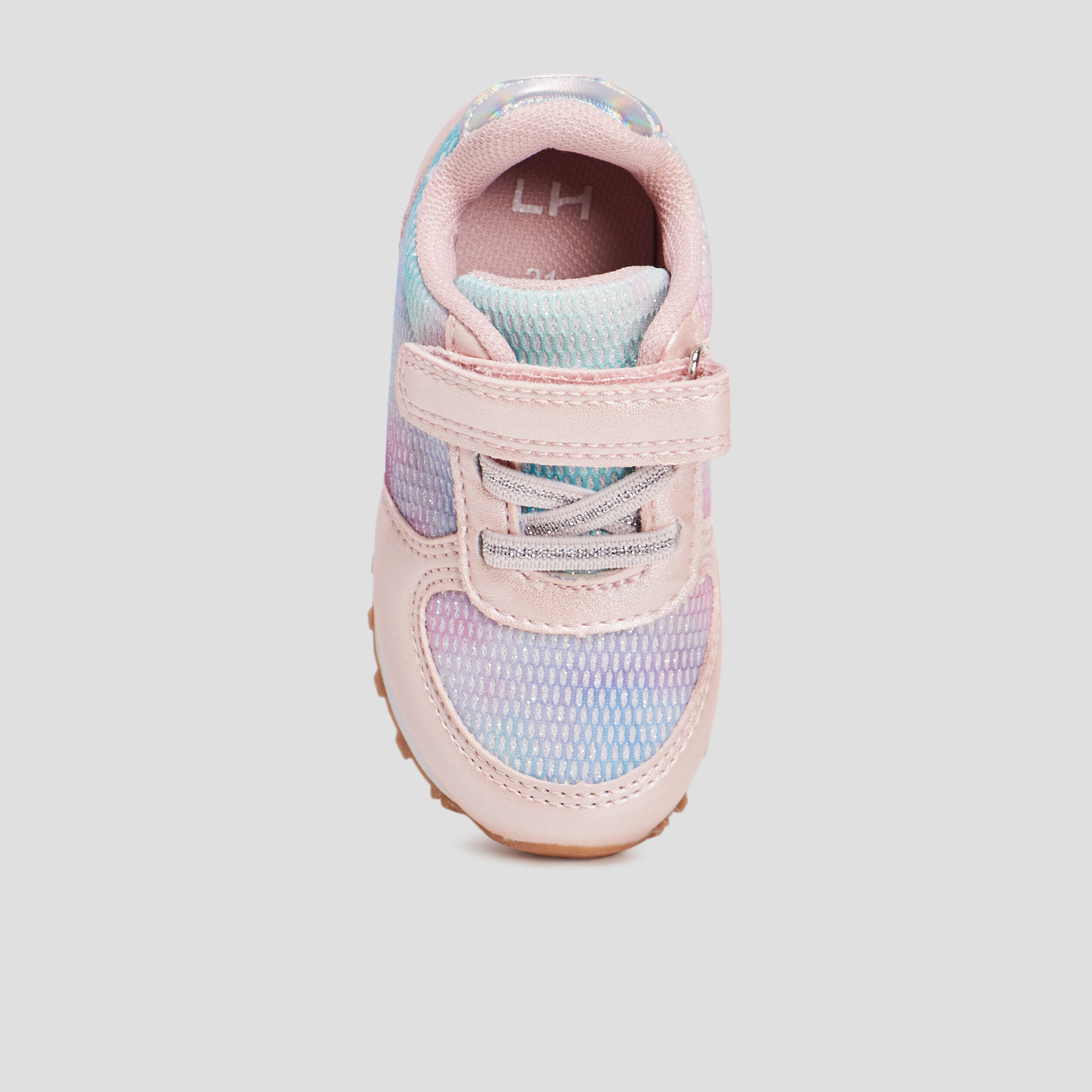 Baskets running à scratchs multicolore bébé fille | La Halle