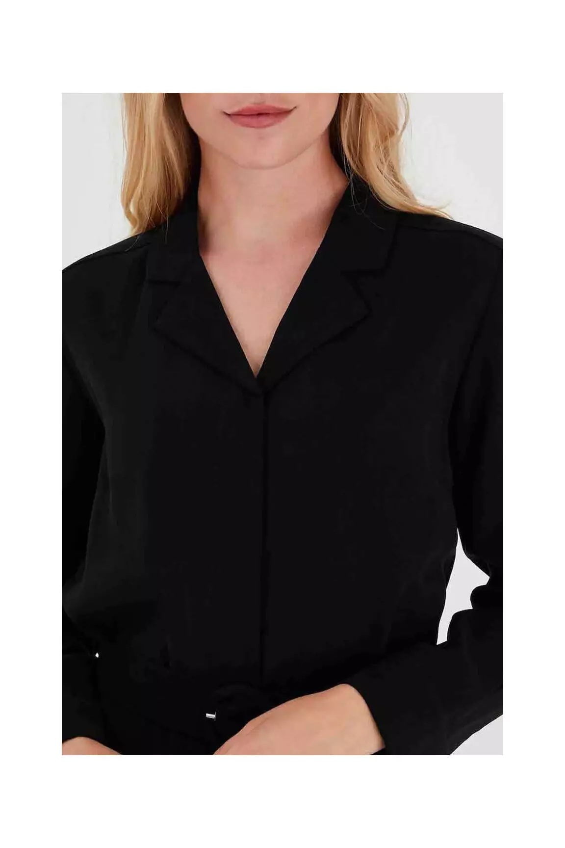 Fransa Robes Mi Longues Femme couleur noir