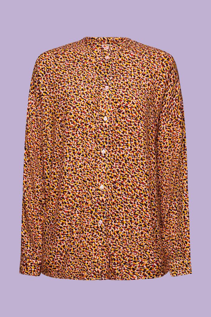 Bluse mit Muster, LENZING™ ECOVERO™