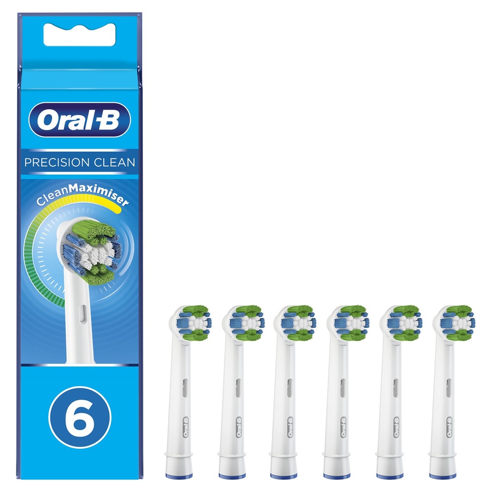 oral-b Oral-B Precision Clean Brossette Avec CleanMaximiser, 6 Brossettes De Rechange