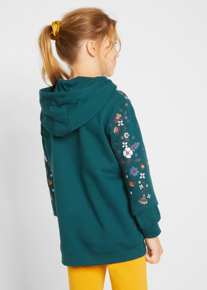 Mädchen Kapuzensweatshirt Bio-Baumwolle