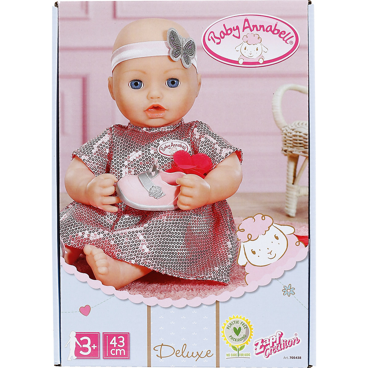 Baby Annabell® Deluxe Glamour 43 cm
