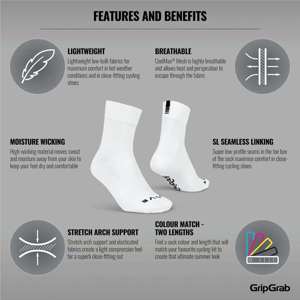 GripGrab Lightweight SL - Socken kaufen | Bike-Discount
