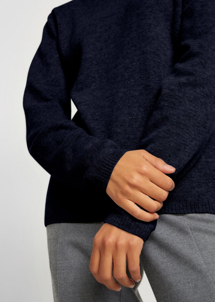 Wollpullover mit Good Cashmere Standard®-Anteil