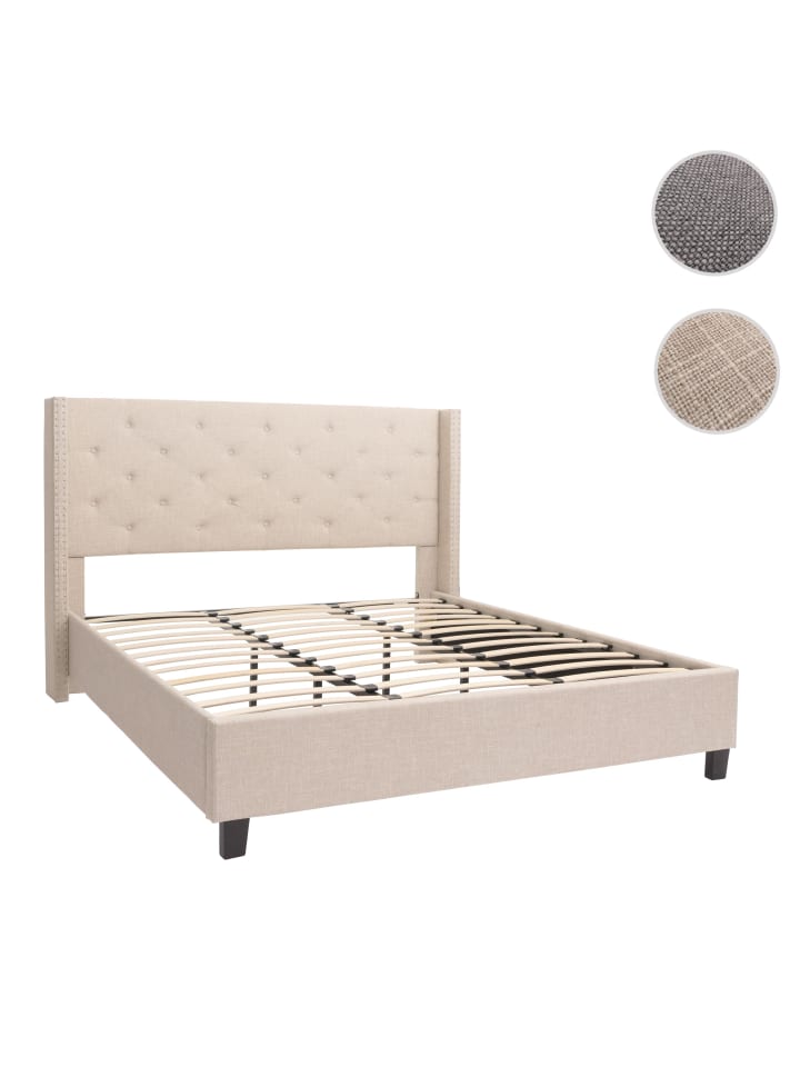 MCW Polsterbett N59, Creme-beige günstig kaufen onesize