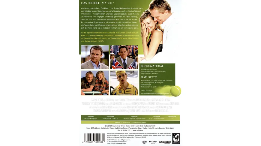 Wimbledon - Spiel, Satz und Liebe