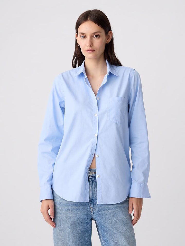 GAP Hemd in Hellblau günstig kaufen