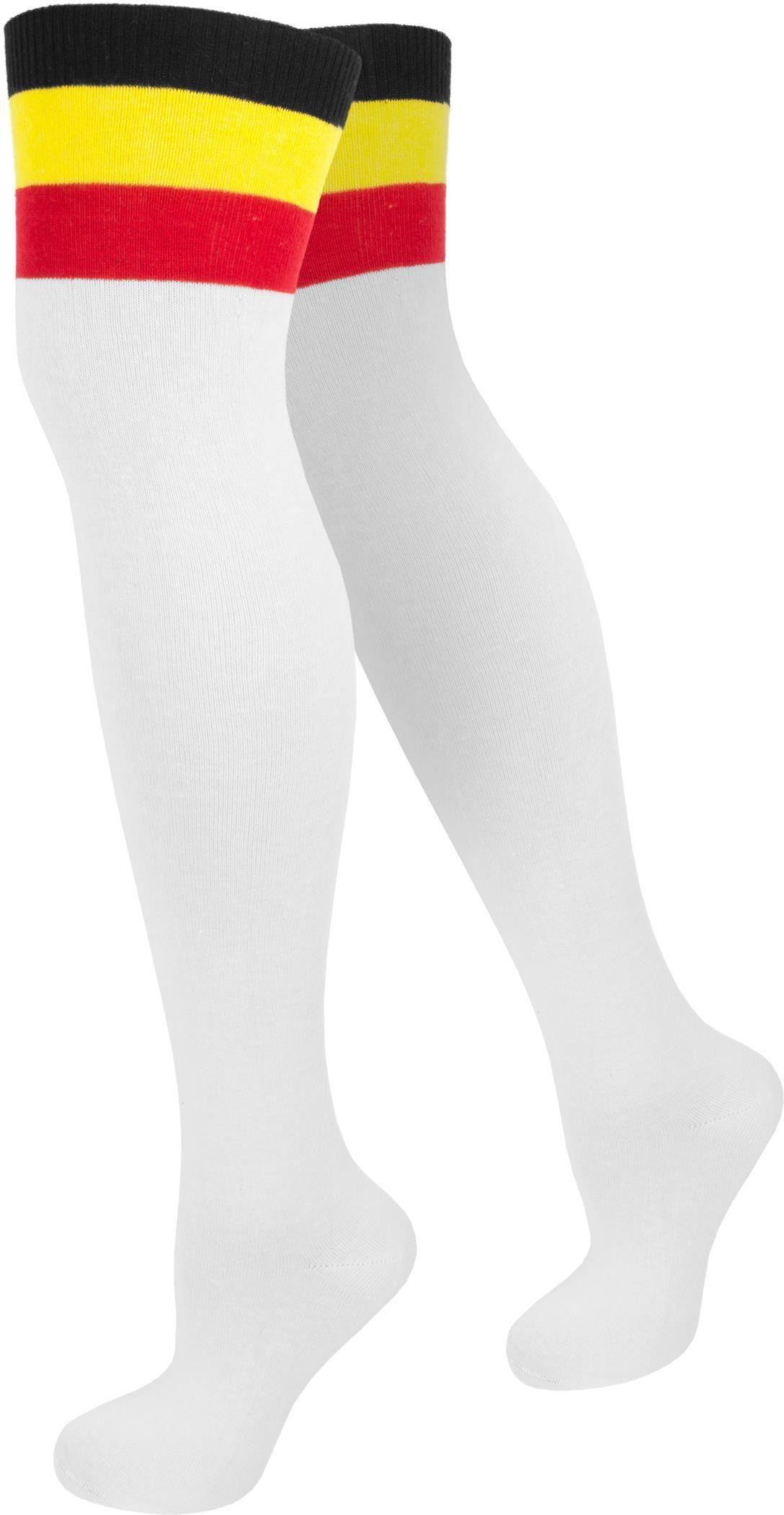 normani Overknees Overknees Color-Bund handgekettelte Fußspitze