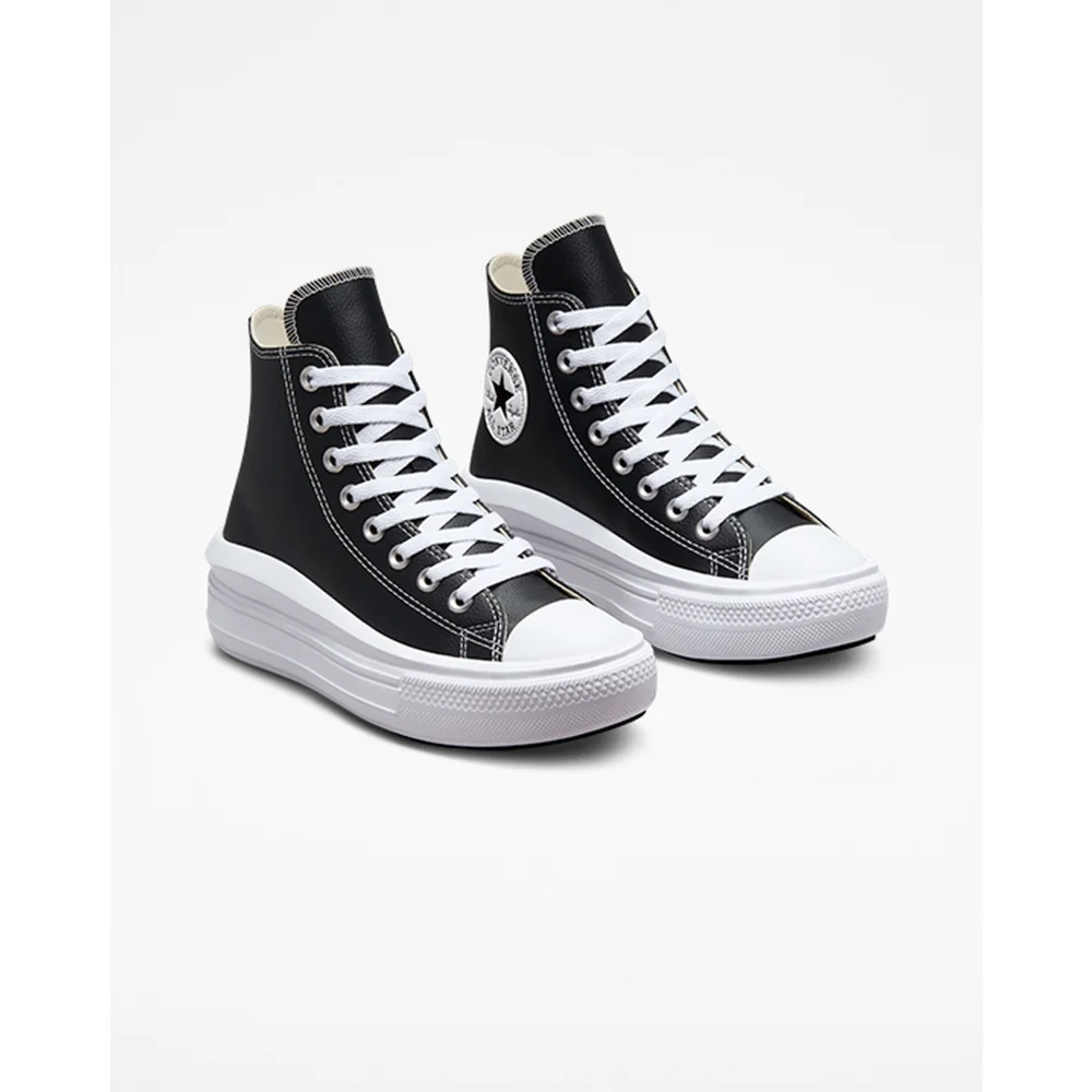 Converse Chuck Taylor All Star Move Platform High Leather A04294C / schwarz
