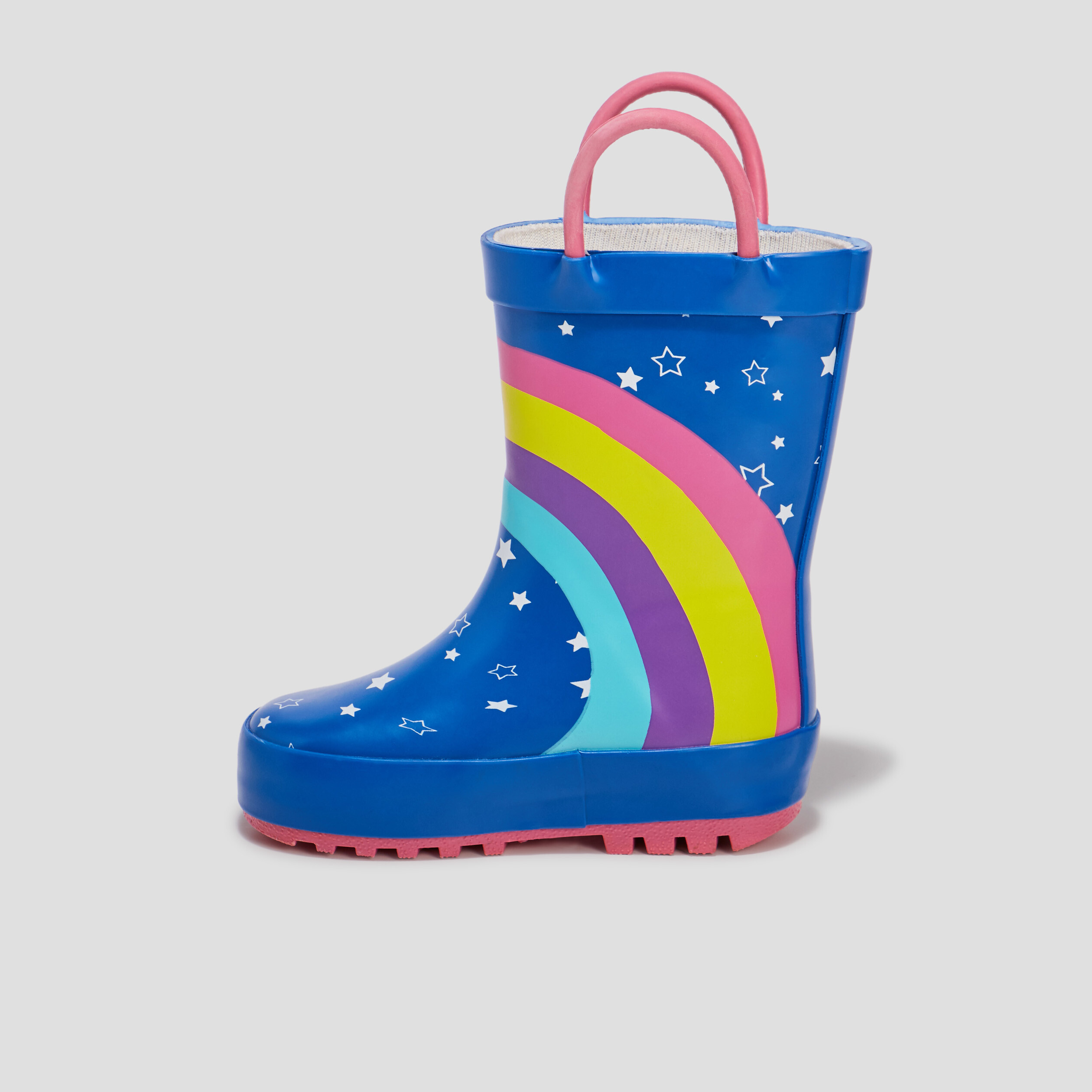 Bottes de pluie bleu bébé fille | La Halle