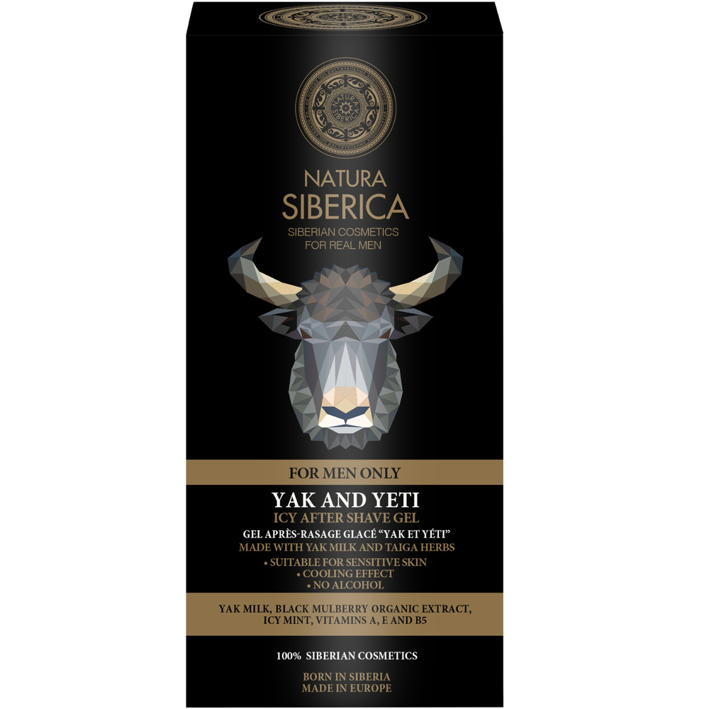 Natura Sibérica Yak et Yeti Gel Après-Rasage