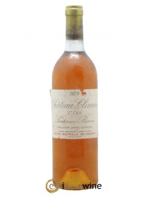 Château Climens 1er Grand Cru Classé  1979 - Lot de 1 Bouteille