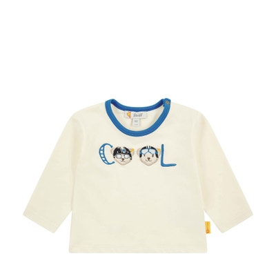 T-Shirt langarm, beige für Jungs