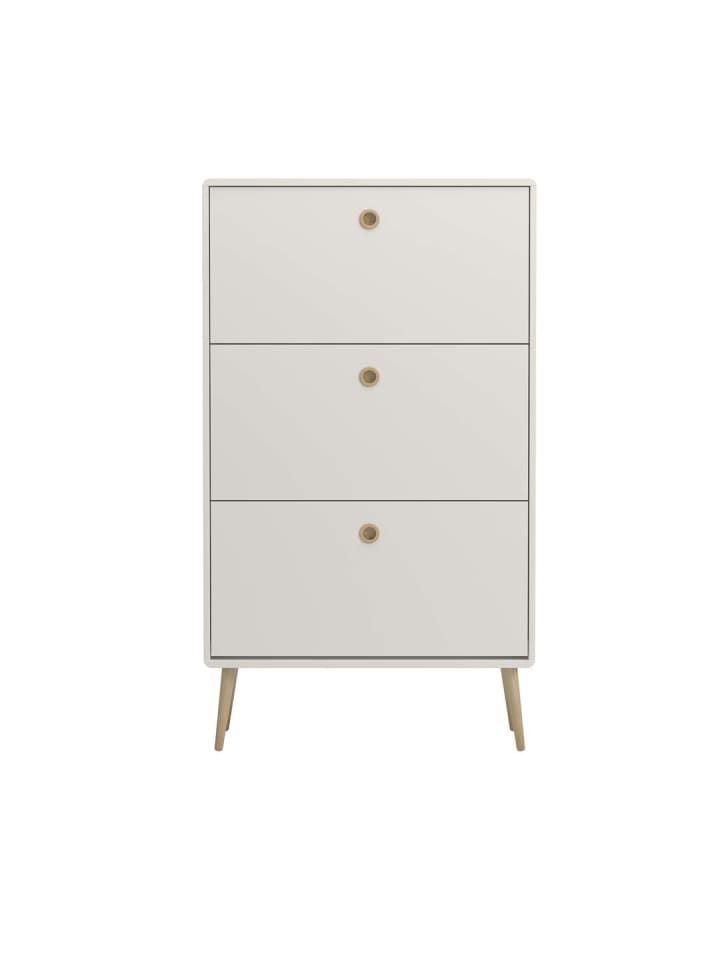 ebuy24 Schuhschrank Softline Weiß 164 x 26 cm günstig kaufen onesize