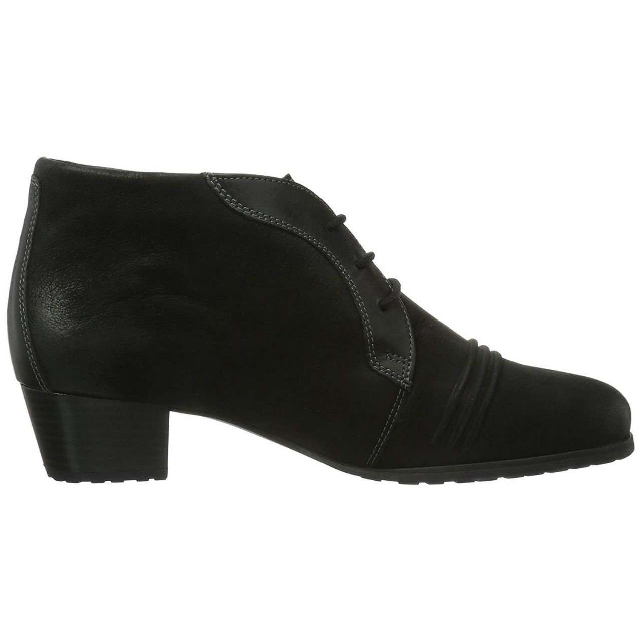 SIOUX Schnür-Stiefeletten schwarz FRANZI-XL