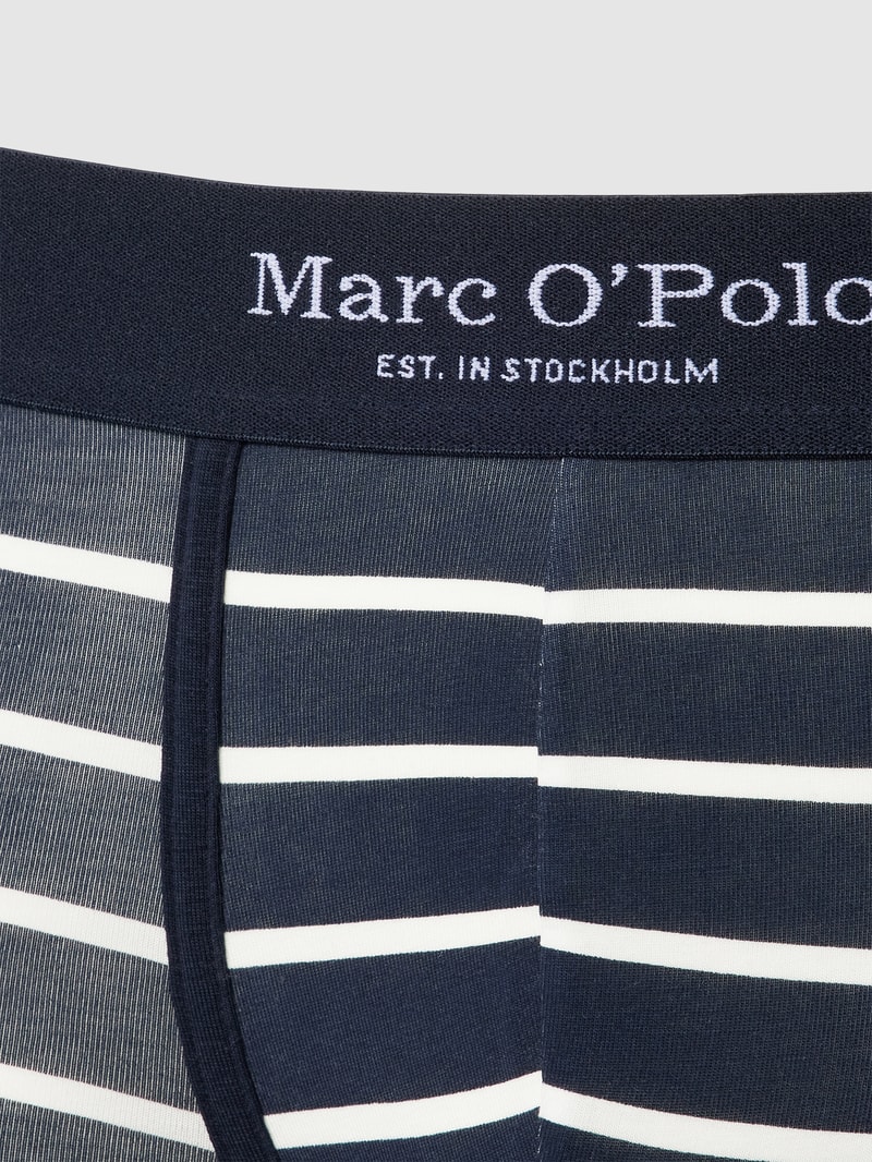 Trunks in Two-Tone-Machart im 3er-Pack in marineblau