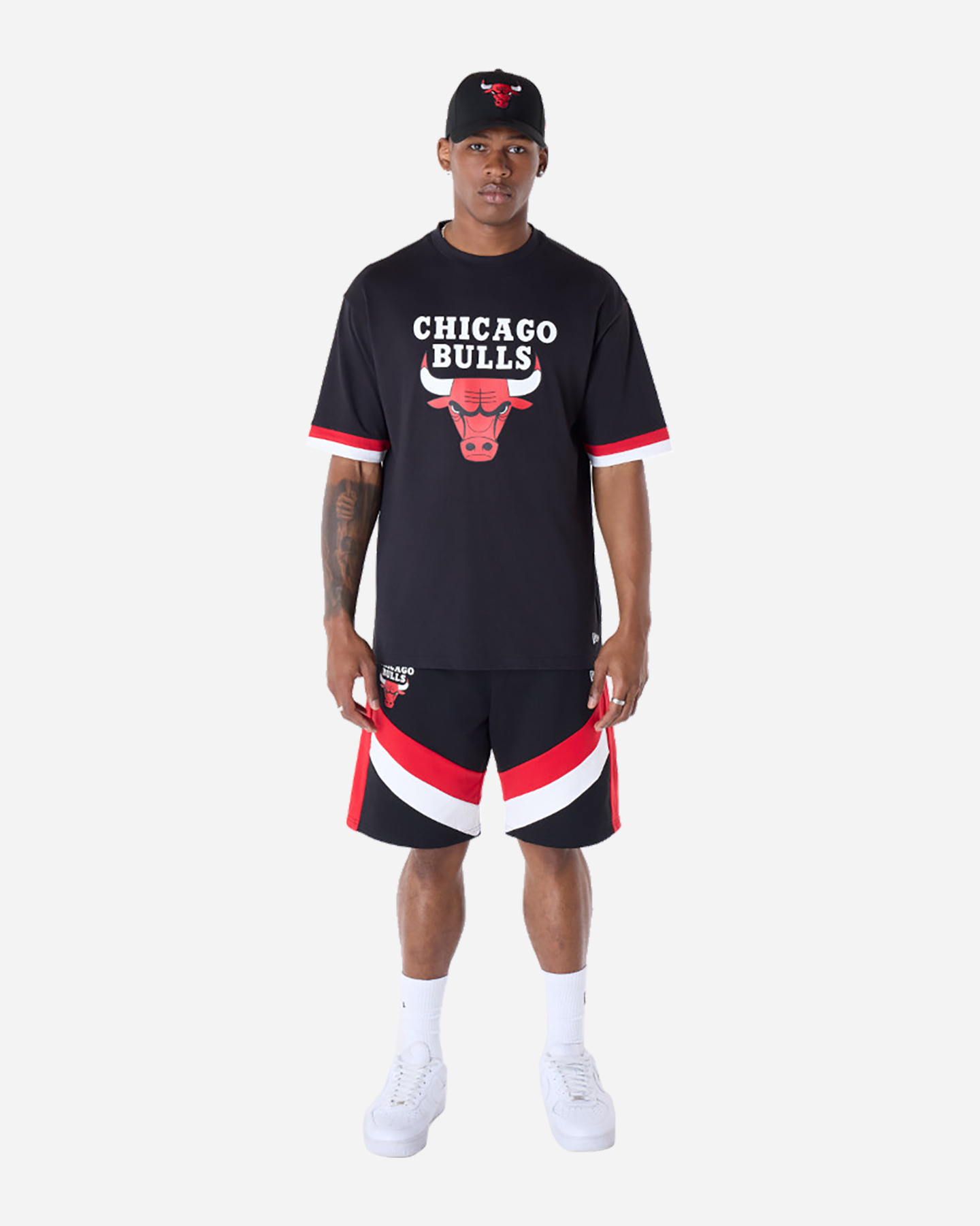 Basketbalové oblečenie New Era Panel Bulls M 60596242