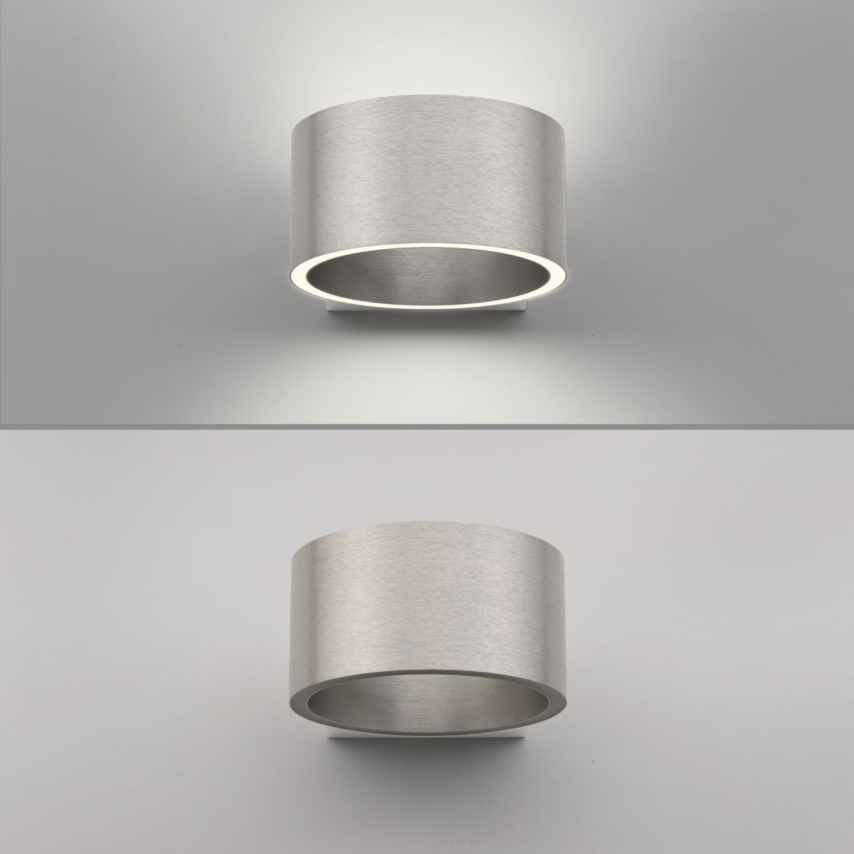 Paul Neuhaus LED Wandlampe Pure Clipse Aluminium