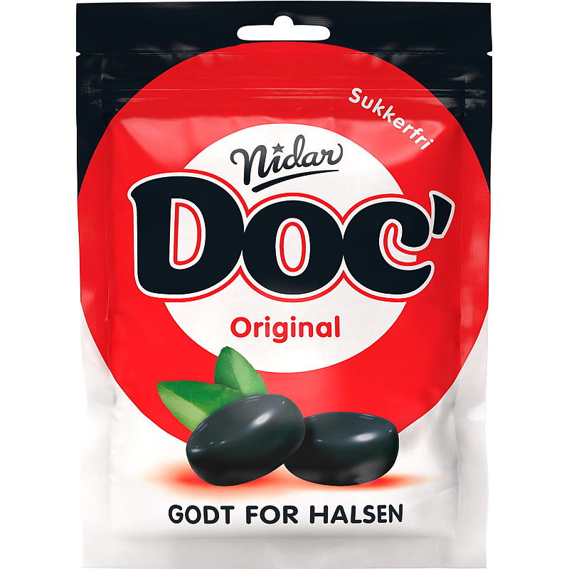 Nidar Doc halslinser 50 g Original