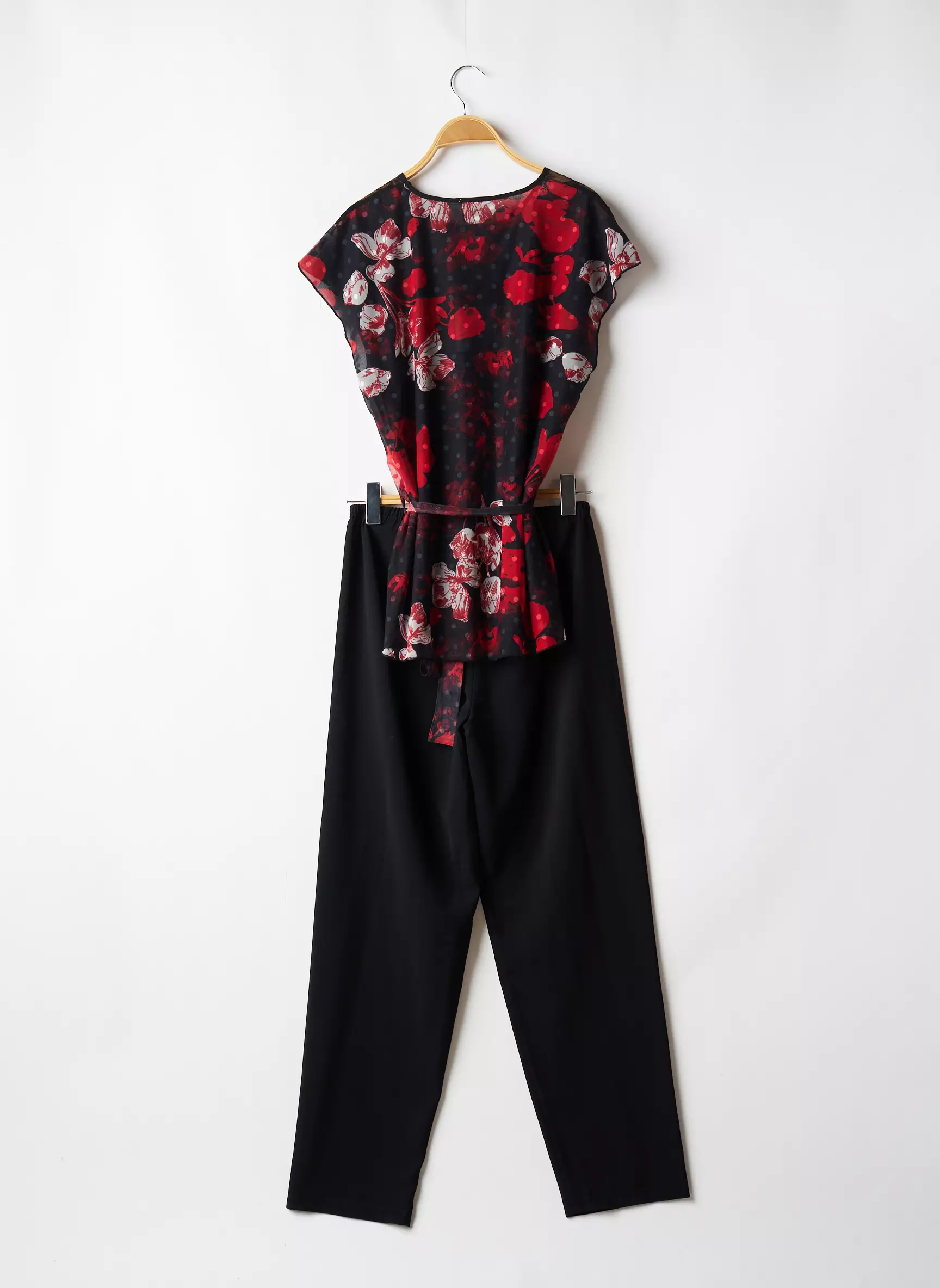 Rose Pomme Pyjamas 1 Femme couleur noir