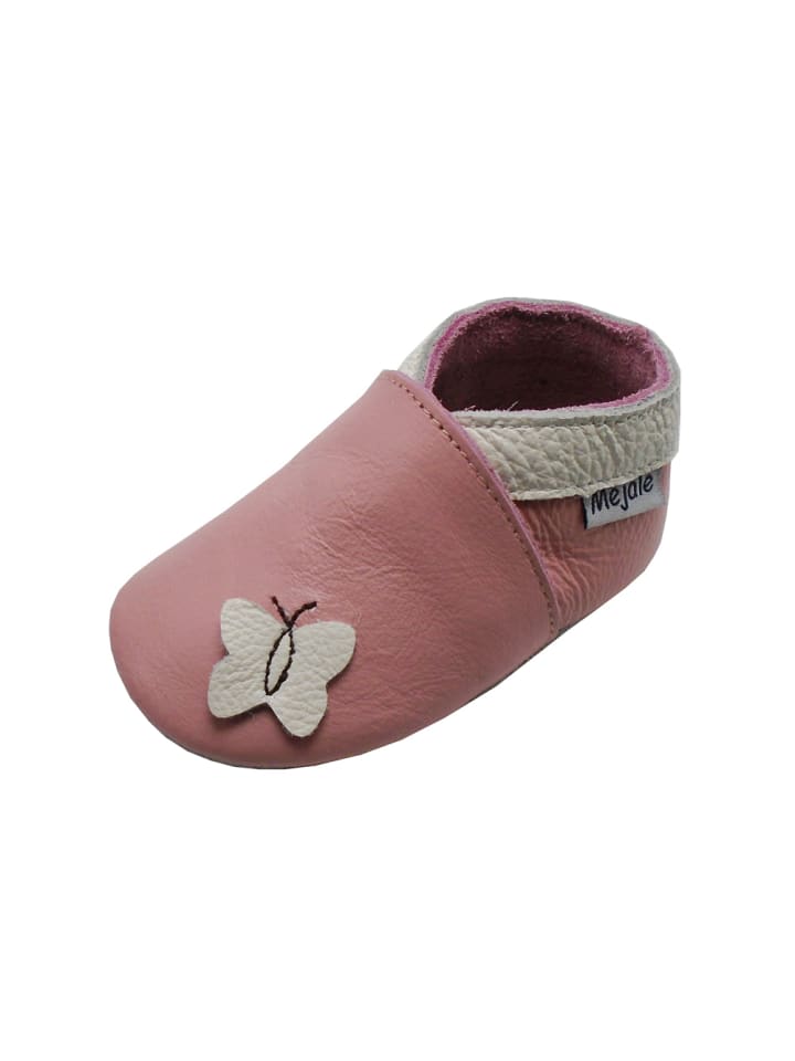 Yalion Baby Krabbelschuhe in Schmetterling rosa günstig kaufen