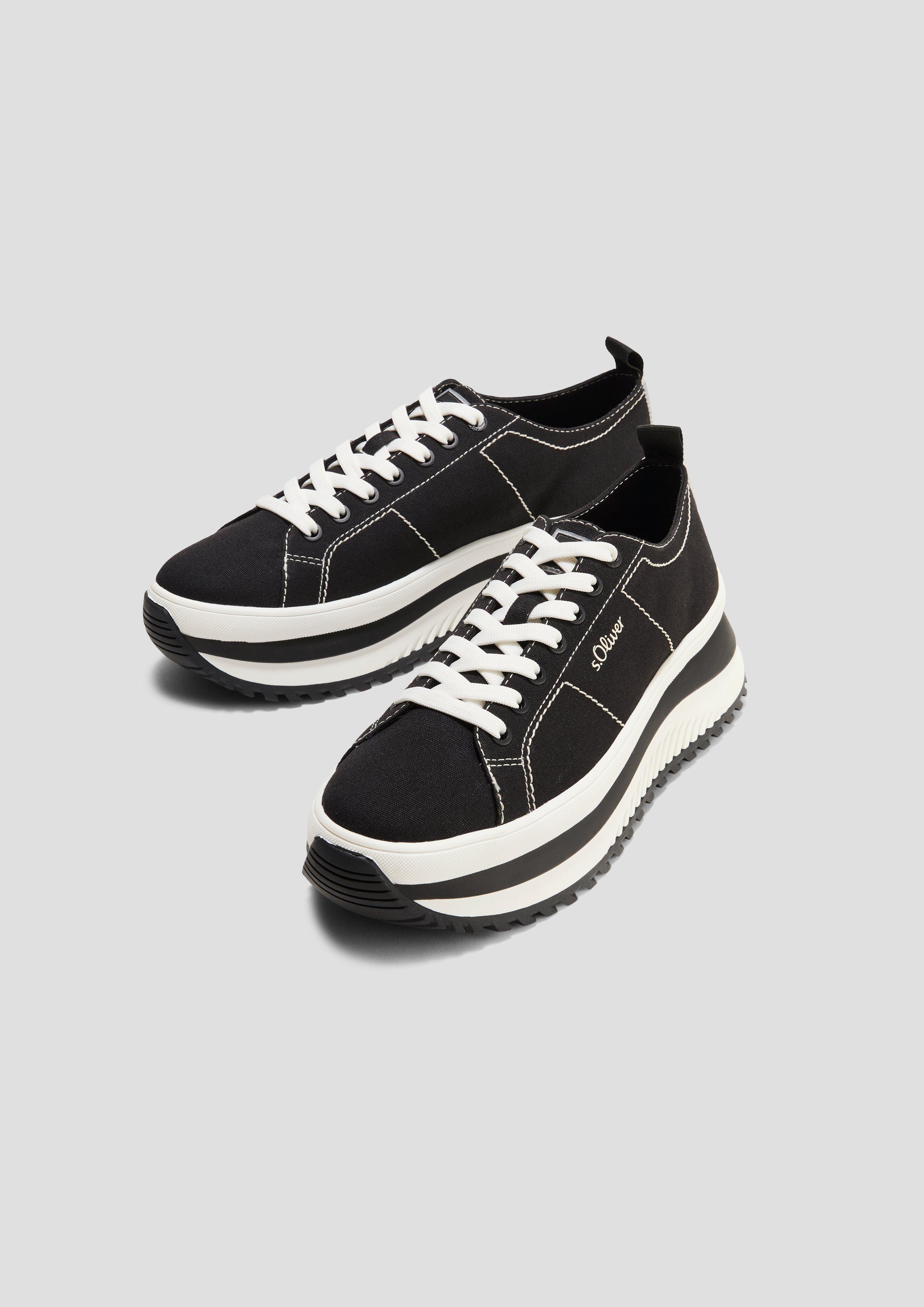 Plateau-Sneaker in Bicolor-Optik  6008844-001