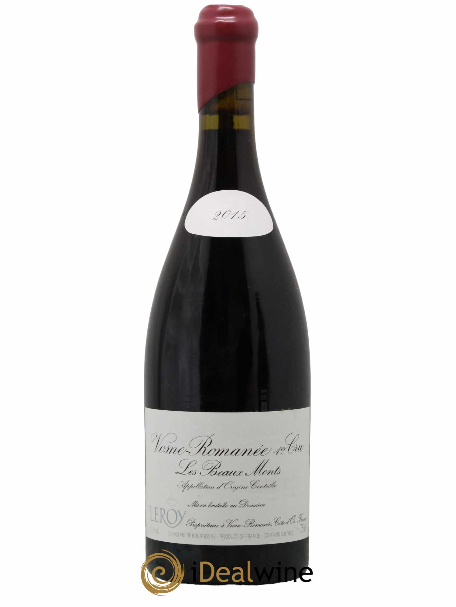 Vosne-Romanée 1er Cru Les Beaux-Monts Leroy (Domaine)  2015 - Lot de 1 Bouteille