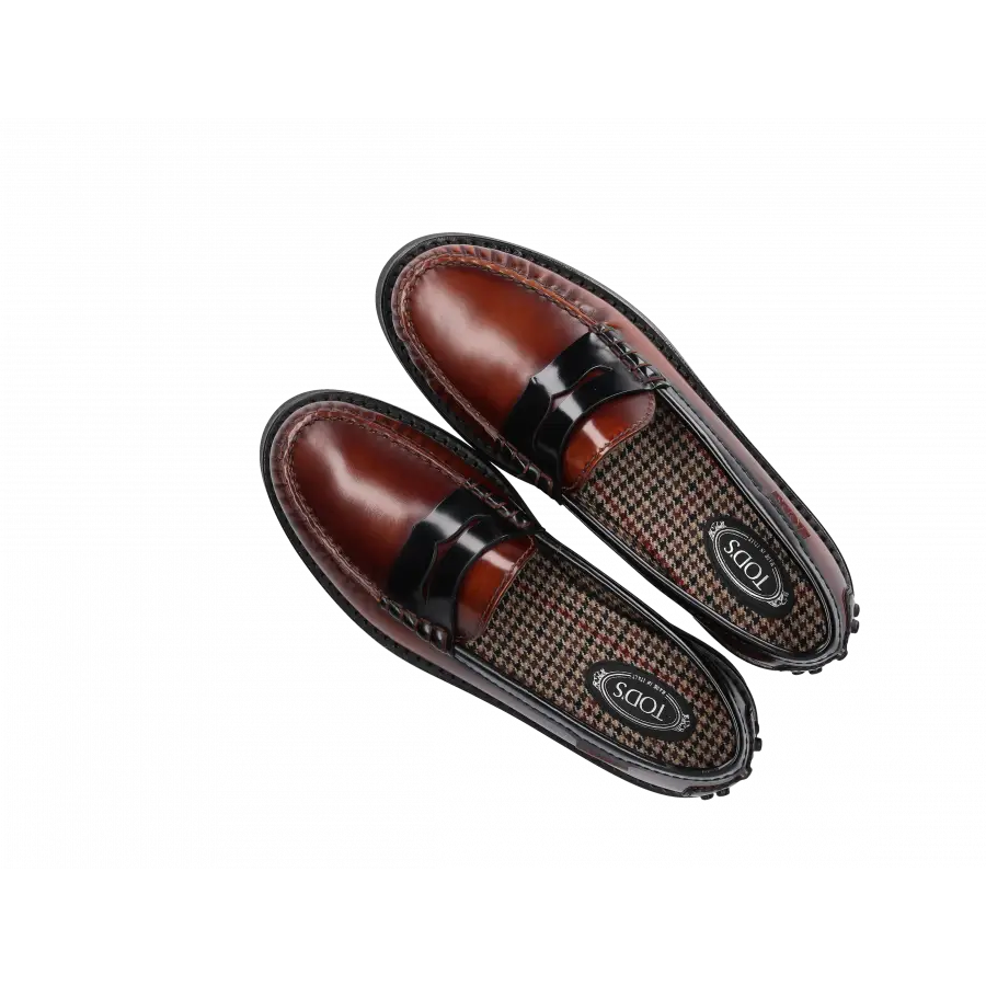 Tod's - Loafer LEATHER Kalbsleder - braun