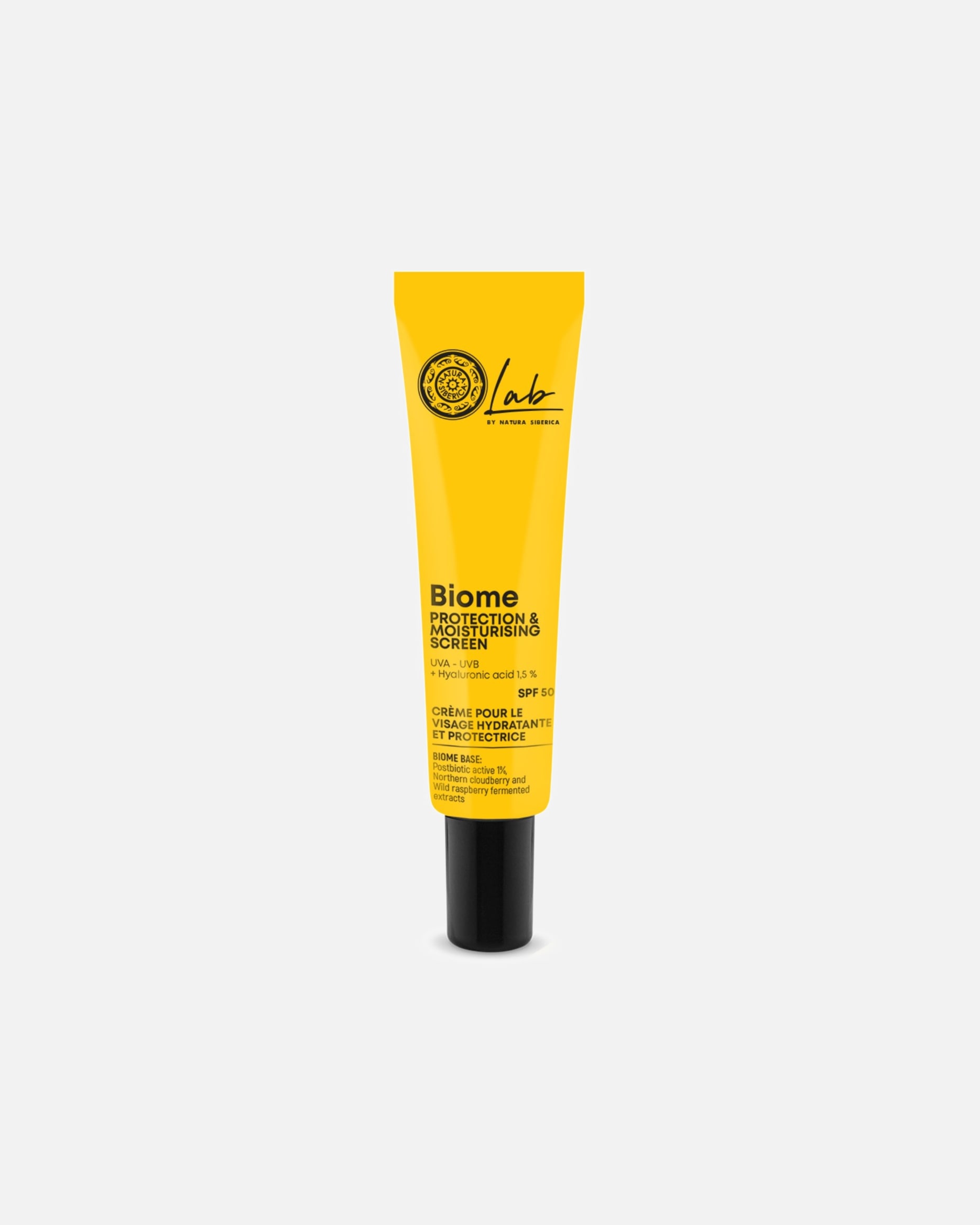 Natura Siberica LAB BIOME Ochronny krem do twarzy SPF 50