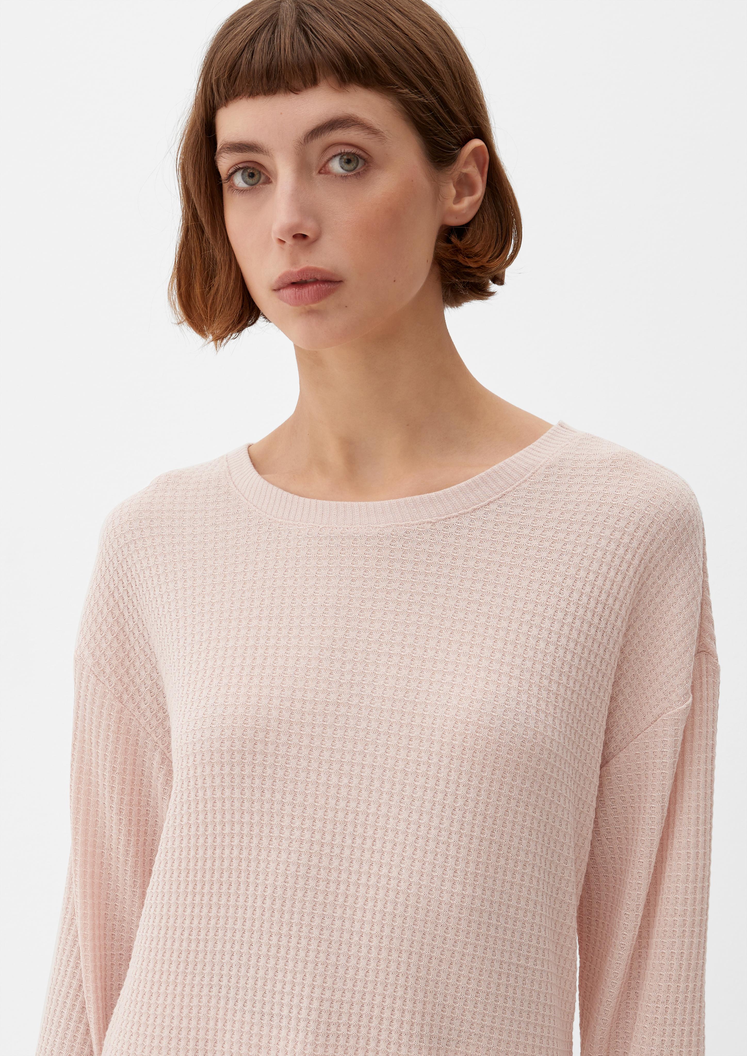 Pyjamaoberteil aus Waffelpiqué  6007792-4418