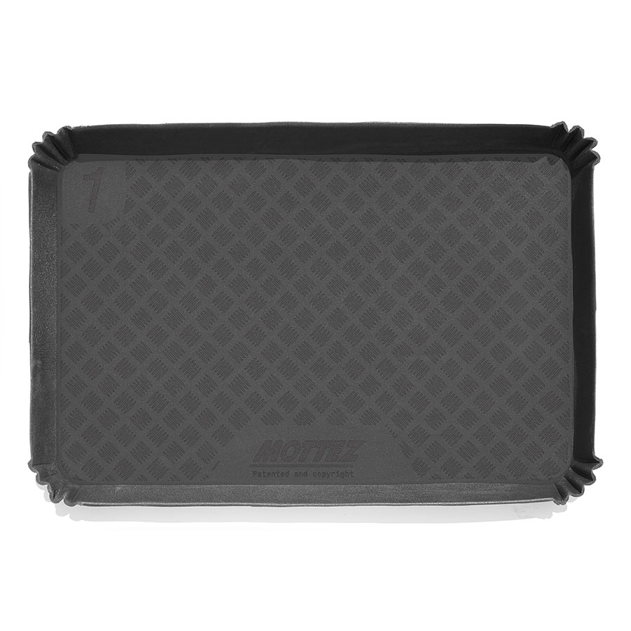 Mottez Kofferraummatte A077V, 75x110 cm bis 90x115 cm, von Mottez, 1 Stück - ATU