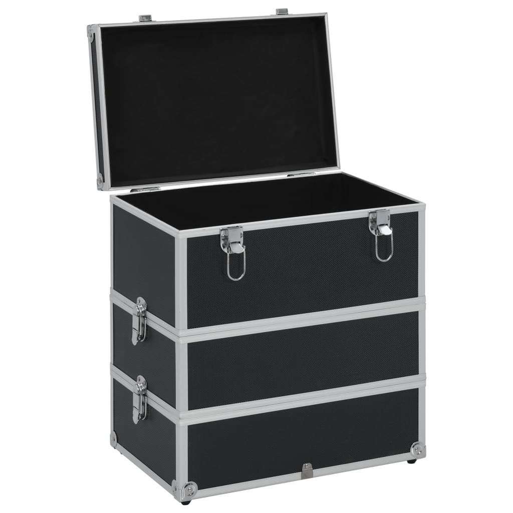 DOTMALL Beautycase Kosmetikkoffer Schmuckfach 37x24x40cm Aluminium