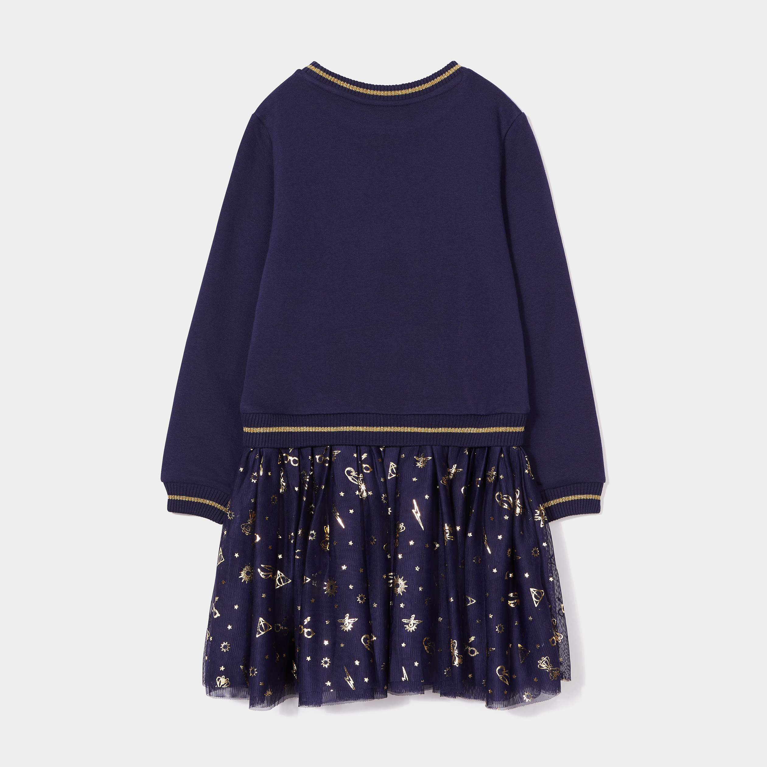Robe 2-en-1 patineuse Harry Potter bleu marine fille | La Halle