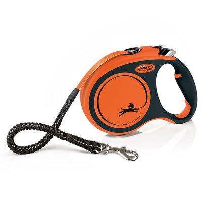flexi Xtreme Gurt-Leine orange, 5 m