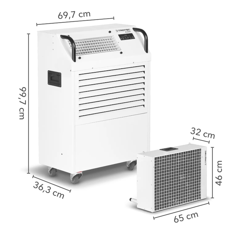 Klimatyzator Trotec 1210001065 PT 4500 S z wymiennikiem ciepła