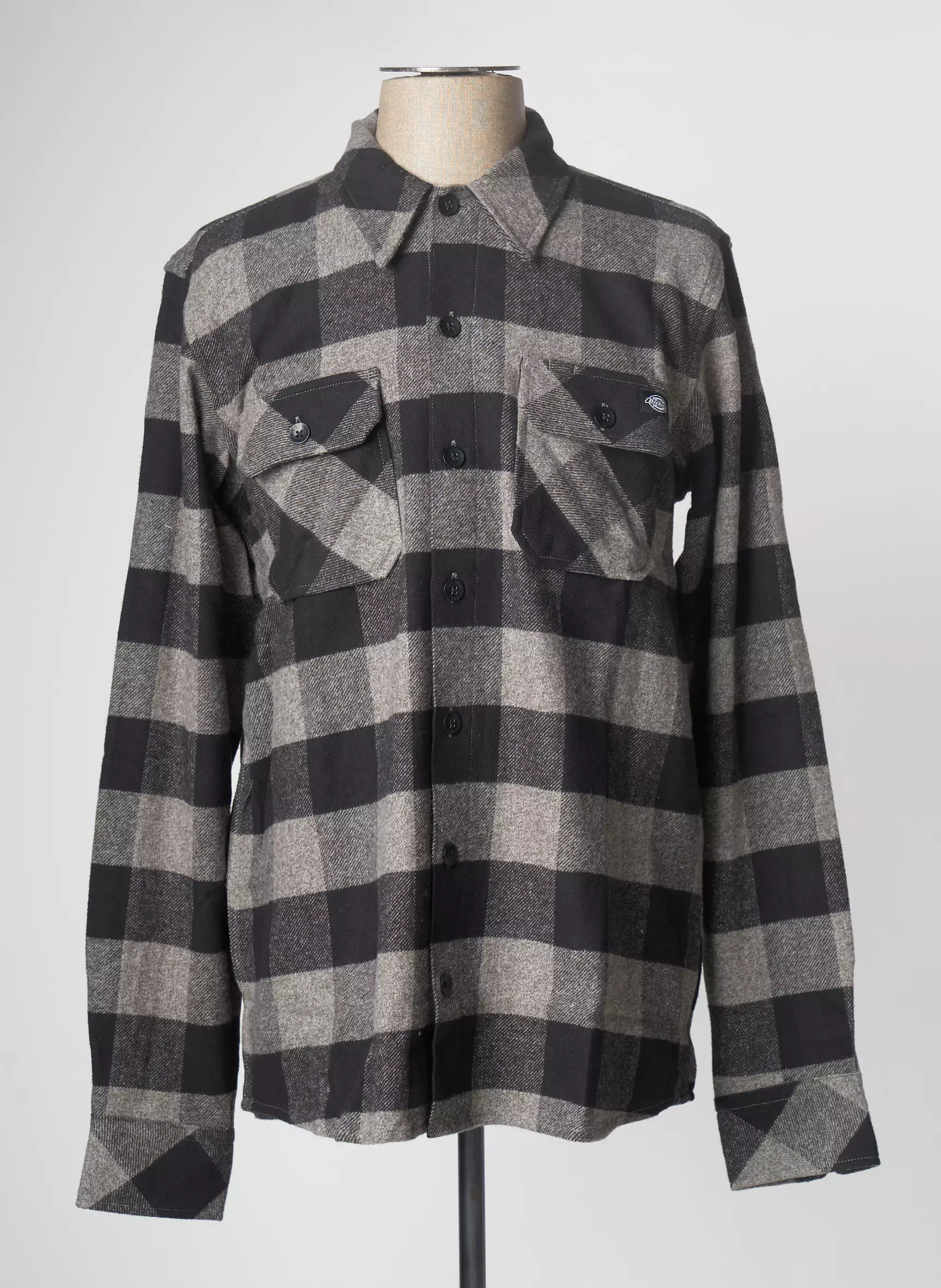 Dickies Manches Longues Homme couleur gris