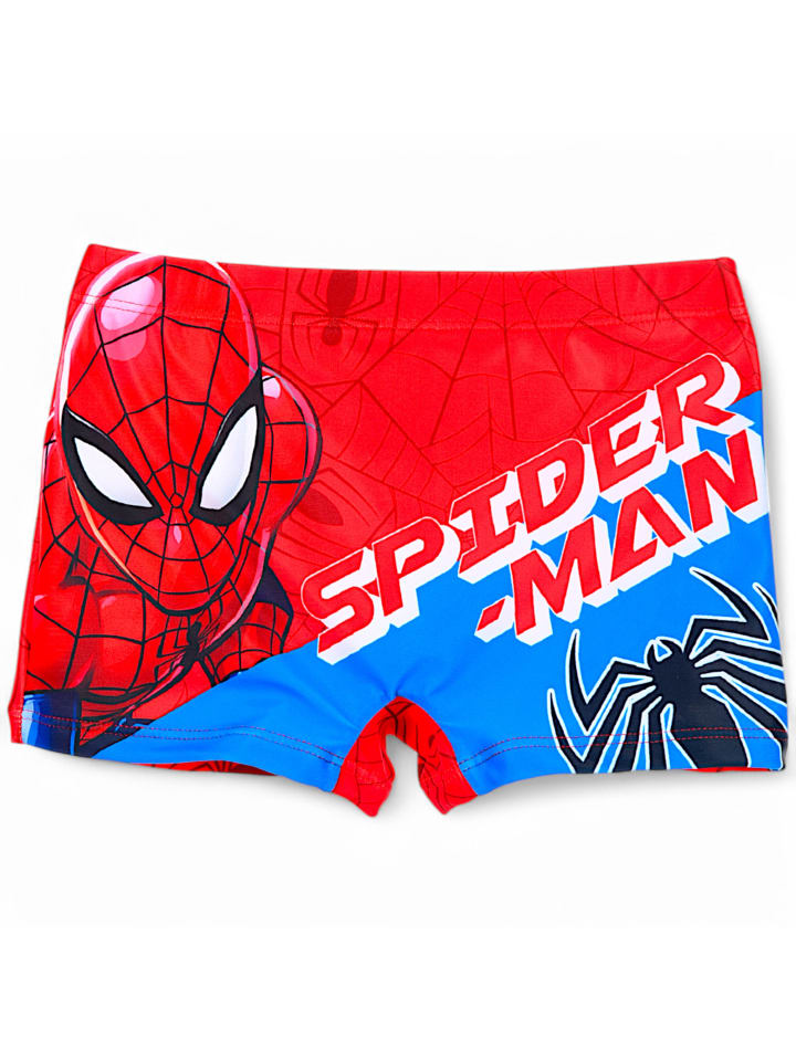 Spiderman Badehose Spider-Man in Rot günstig kaufen