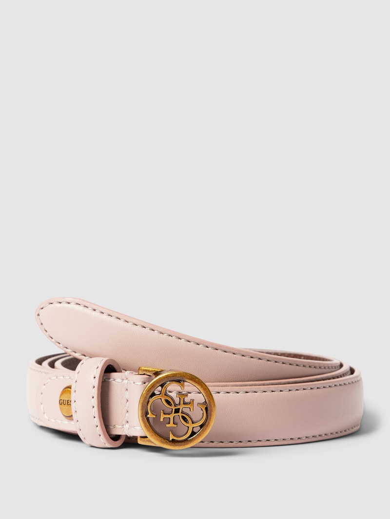 Gürtel mit Label-Details Modell 'SILVANA' in rosé