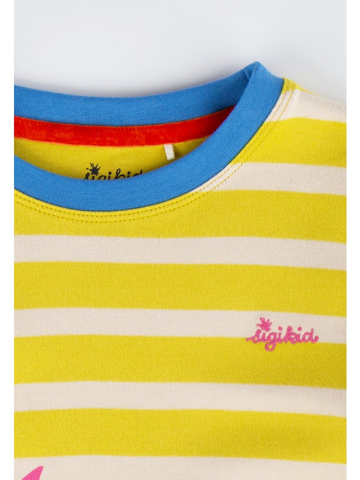 Sigikid Langarmshirt crazy lama in gelb günstig kaufen