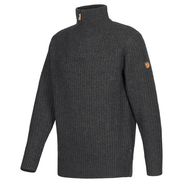ÖVIK HALF ZIP KNIT M Herren - Wollpullover