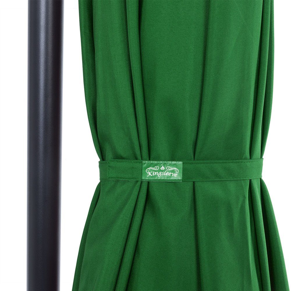 Kingsleeve Ampelschirm, neigbar & schwenkbar