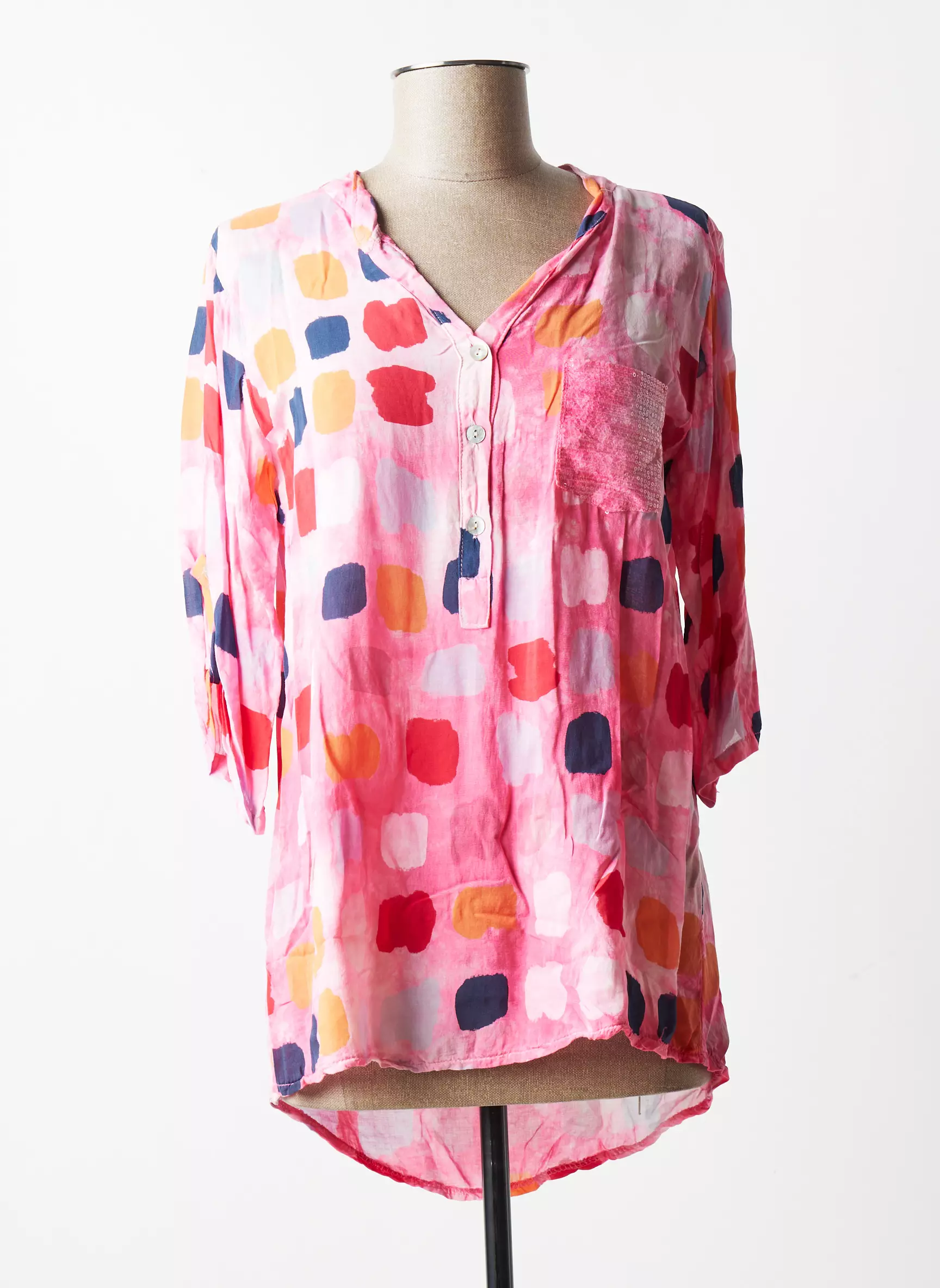 Quattro Blouses Femme couleur rose