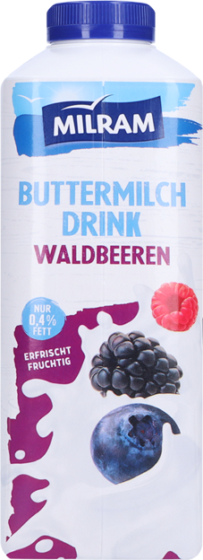 Milram Buttermilch Drink Waldbeeren