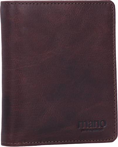 Mano Don Pietro Geldbörse Leder 9 cm
