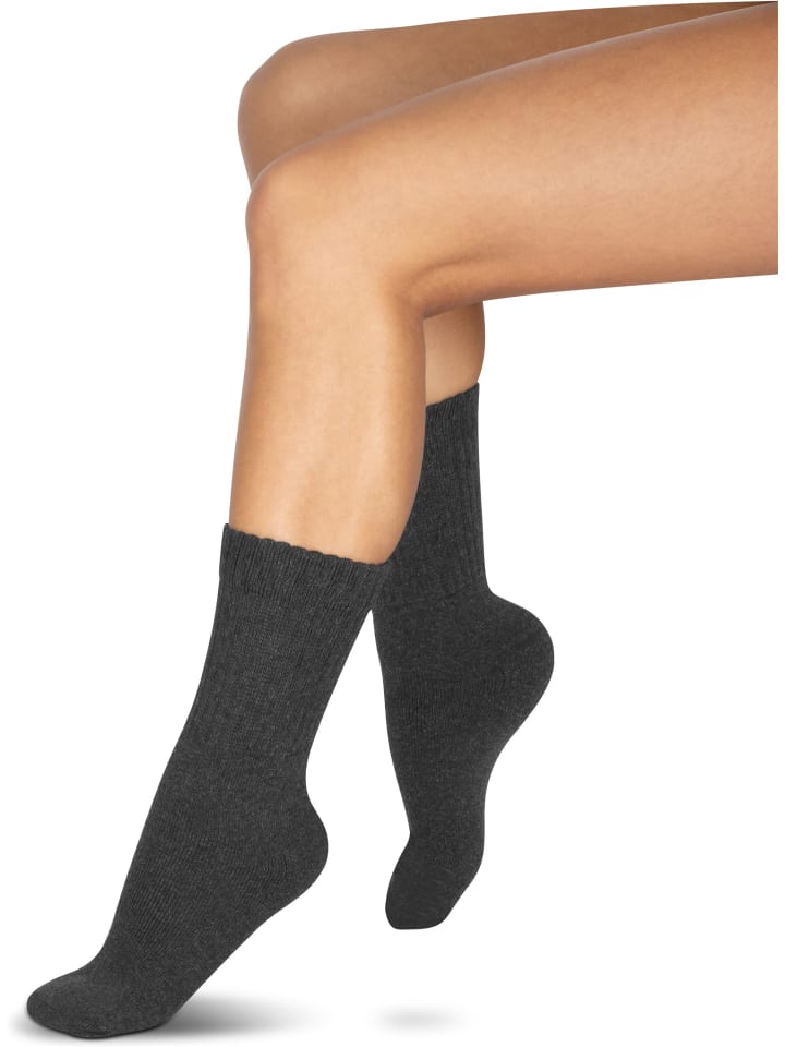 normani 5 Paar Arbeits- und Sportsocken Extrem in Anthrazit günstig kaufen