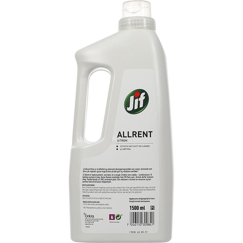 Jif Jif Allrent 1,5 l Sitron