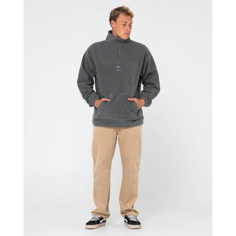 RUSTY MIDDLE SECTION CREW POLAR FLEECE Fleecepullover Herren