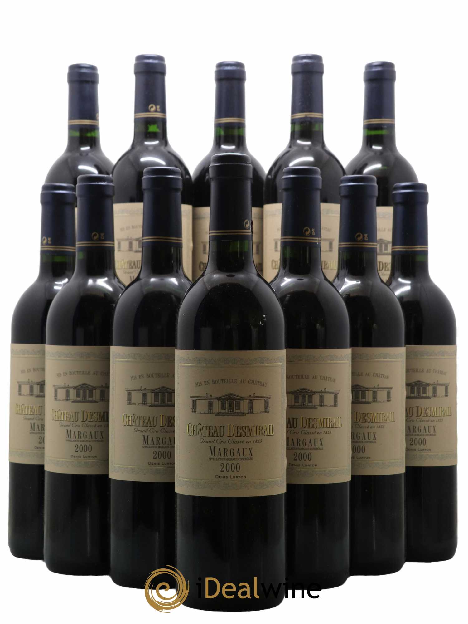 Château Desmirail 3ème Grand Cru Classé  2000 - Lot de 12 Bouteilles